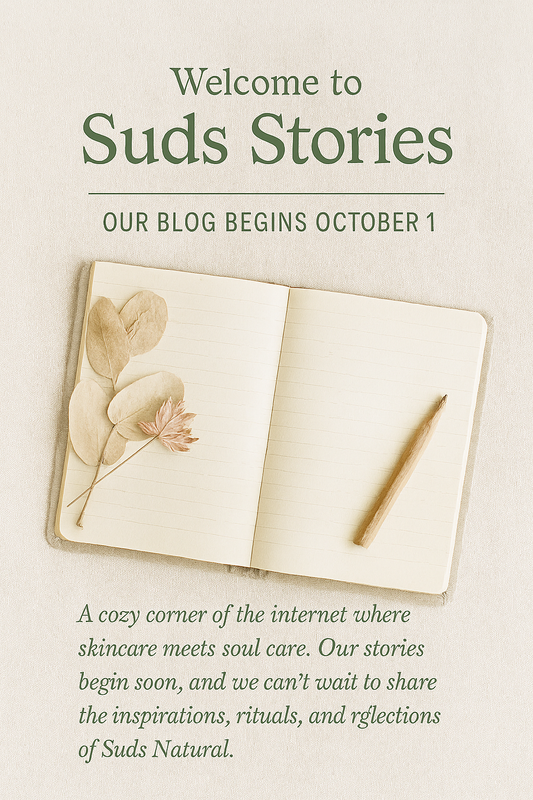 Suds Stories Launching October 1 🌿